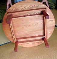ちゃぶ台の脚
