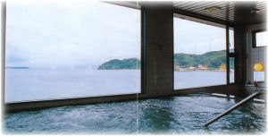 海上展望浴場。